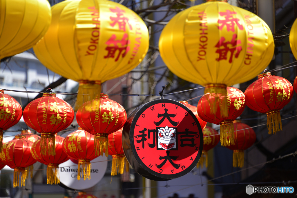 横浜中華街の春節---④