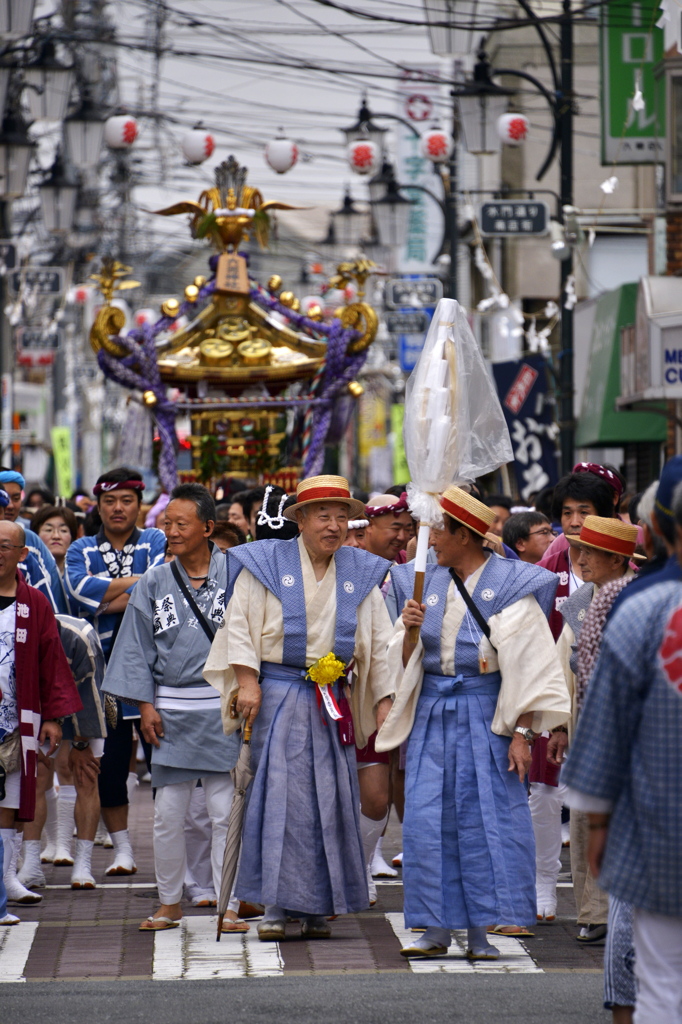 祭りの旦那衆