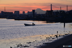 羽田夕景----①