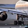 薄暮の空港----②