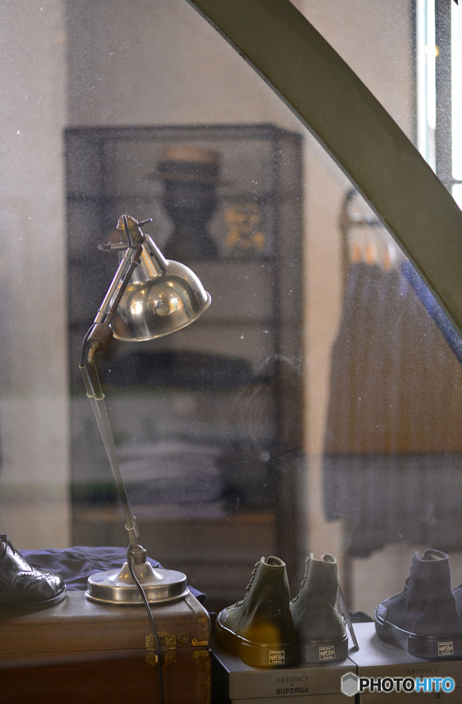 アンティーク調ランプスタンド