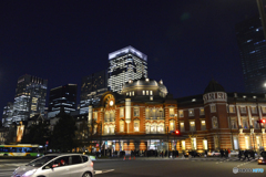東京駅夕景
