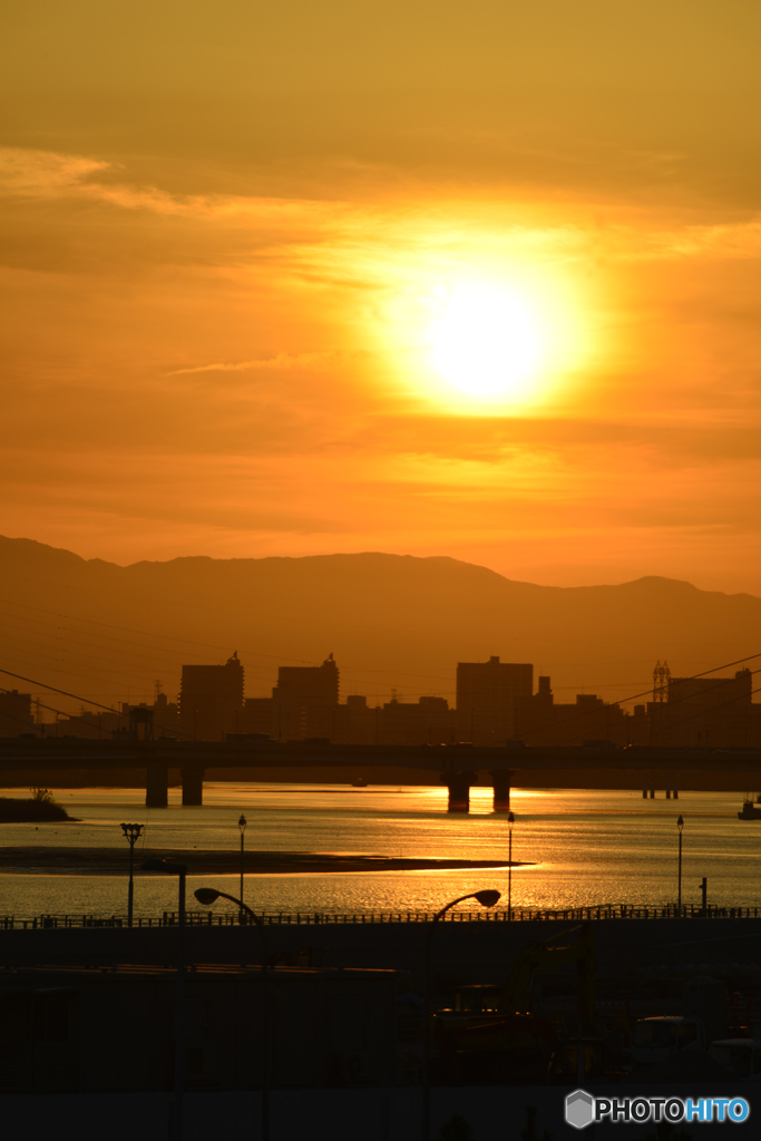 多摩川に沈む！