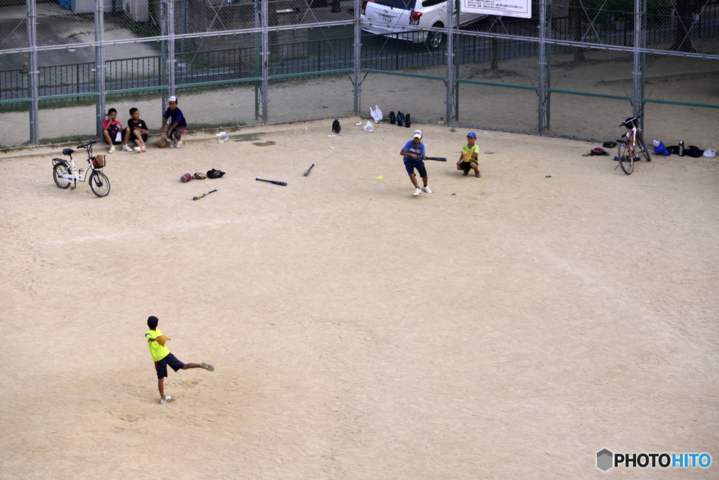 野球少年たち