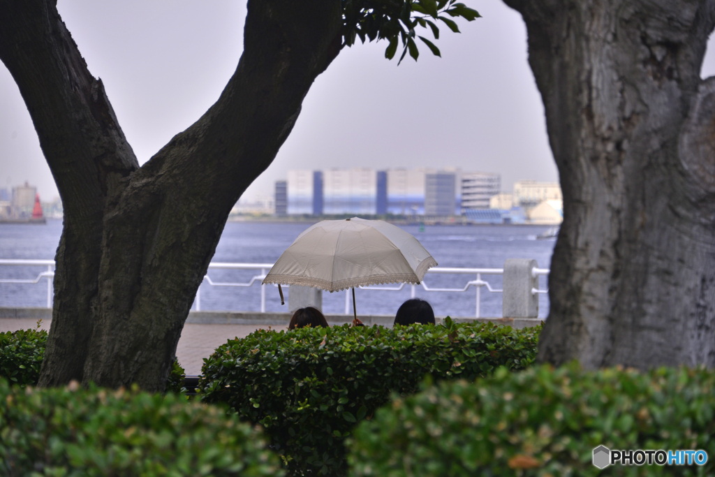 海を感じながら・・・