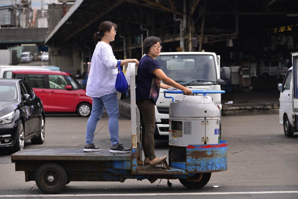築地の姐さんはカッコイイ！