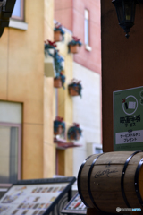 樽のある店