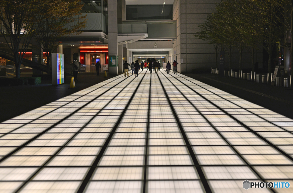 光る通常路