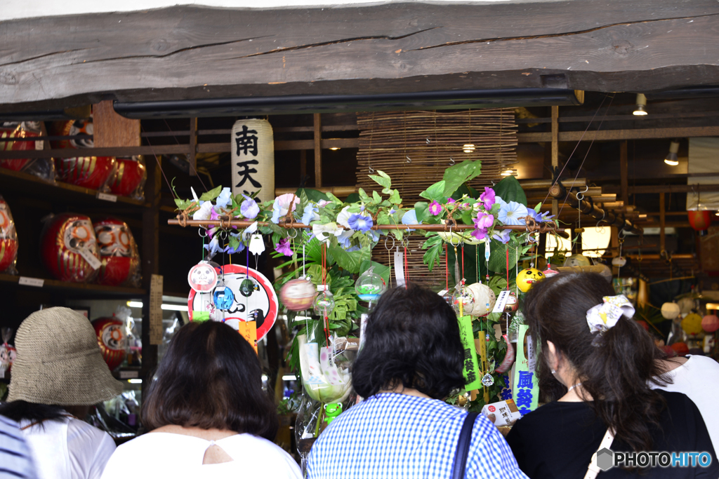 川崎大師・風鈴市---①