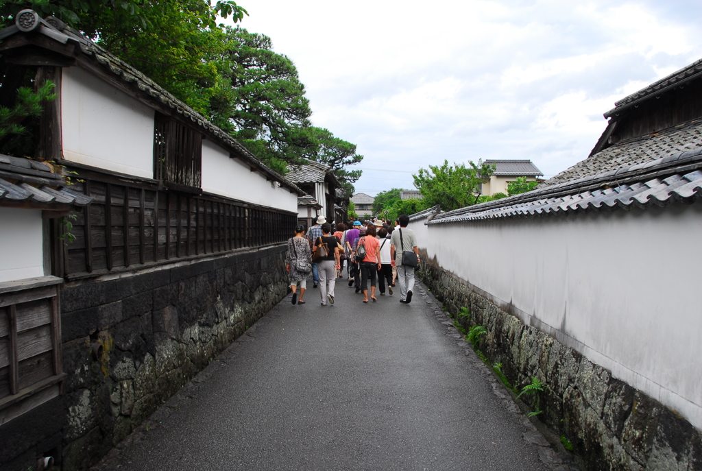 城下町を歩く