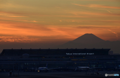 羽田夕景----③