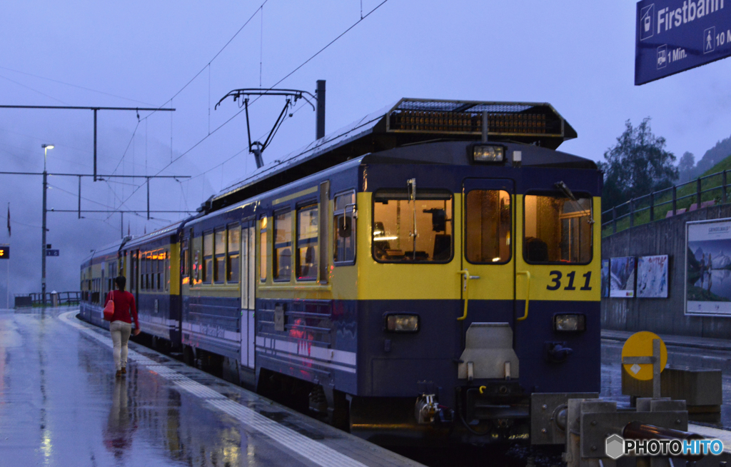 スイス・思い出の列車達---７