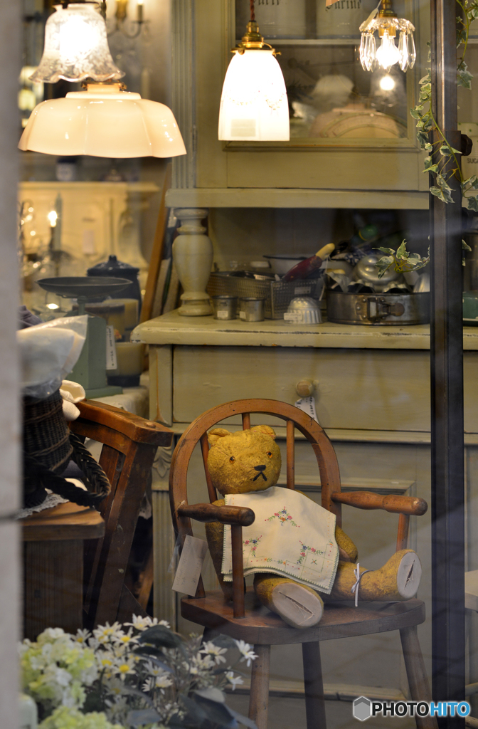 ぐうたらな店番