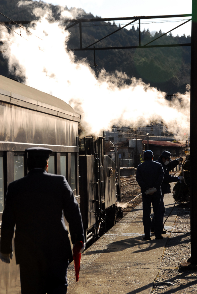 大井川鉄道にて---①