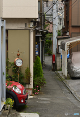 午後3時20分の路地・・・