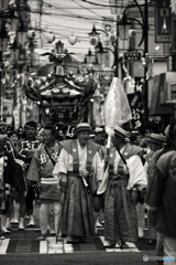 例祭の列