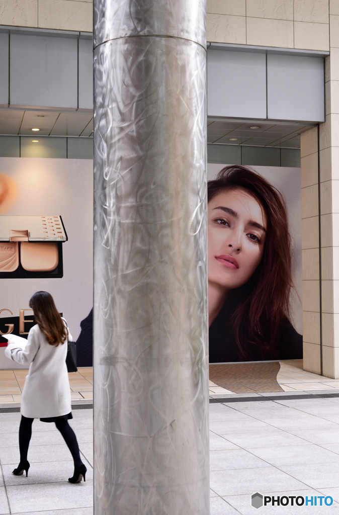 ちょっと、柱が邪魔！