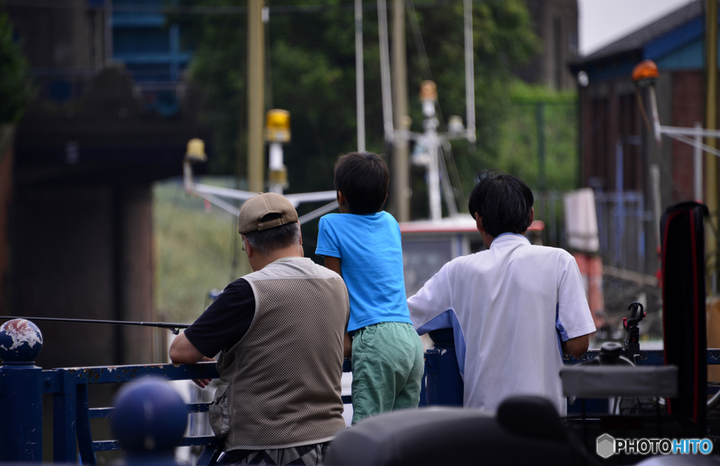 孫と一緒に---①