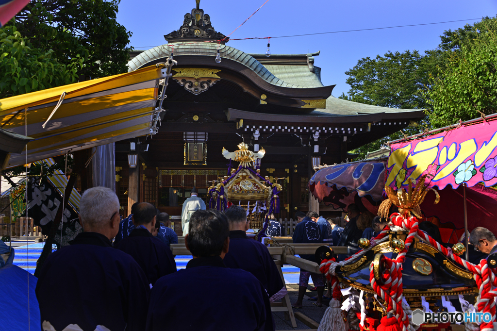 神社祭礼---③