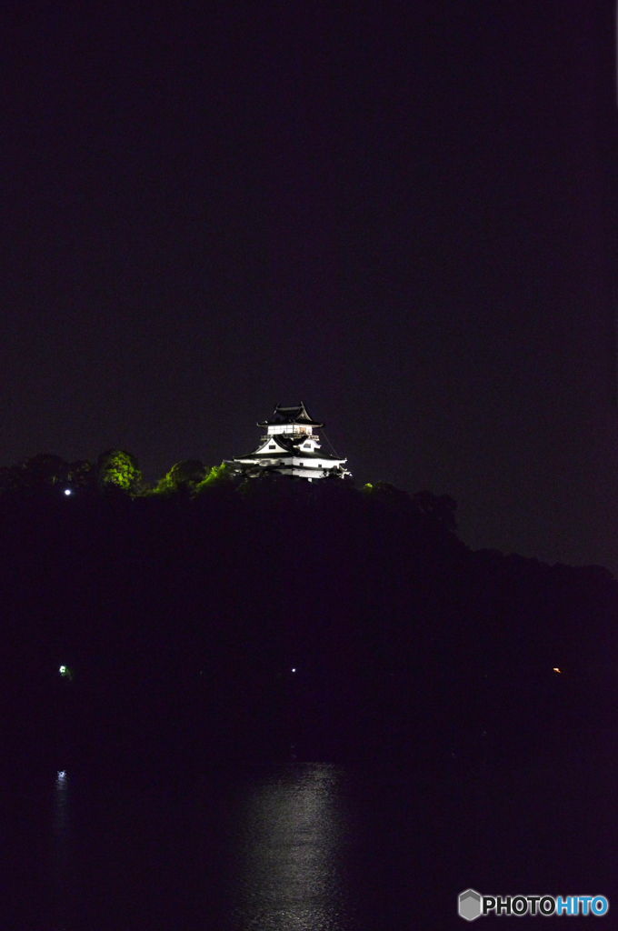 犬山城・夜