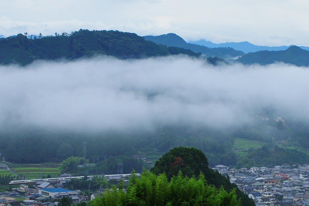 額井岳にて
