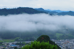 額井岳にて