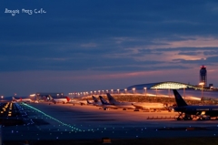 関空の小焼け