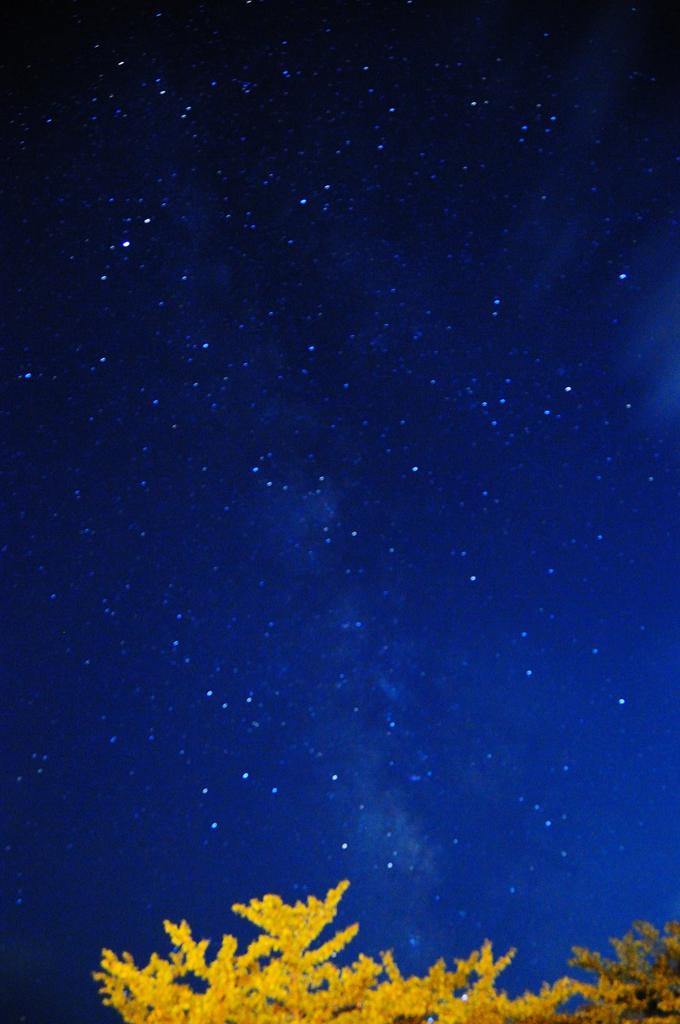 初めての天の川