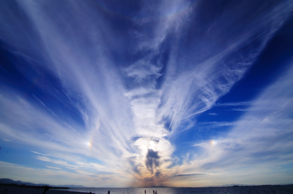 ドラマチックな雲