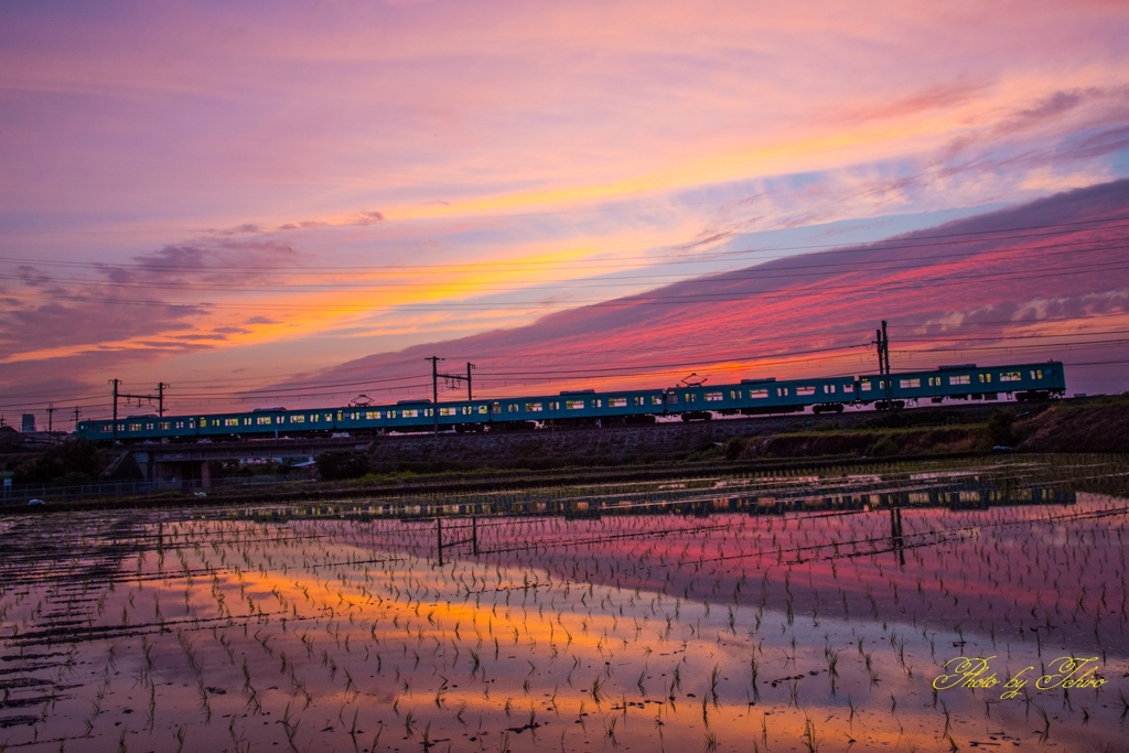 夕暮れのドラマ