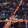 夜の大阪環状線