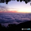 日出前の雲海
