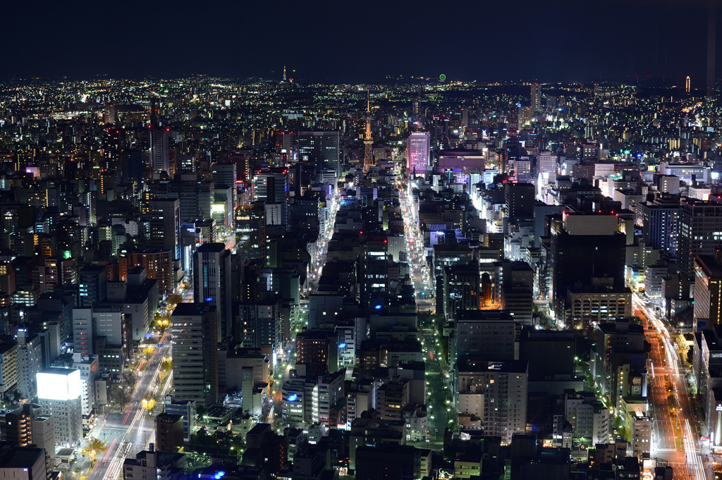 初めての夜景撮影