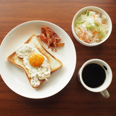 朝昼ごはん。