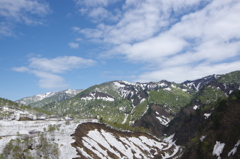 奥只見堰から見える風景①