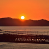 下津井の夕日