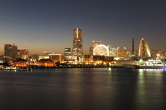 みなとみらいの夜景