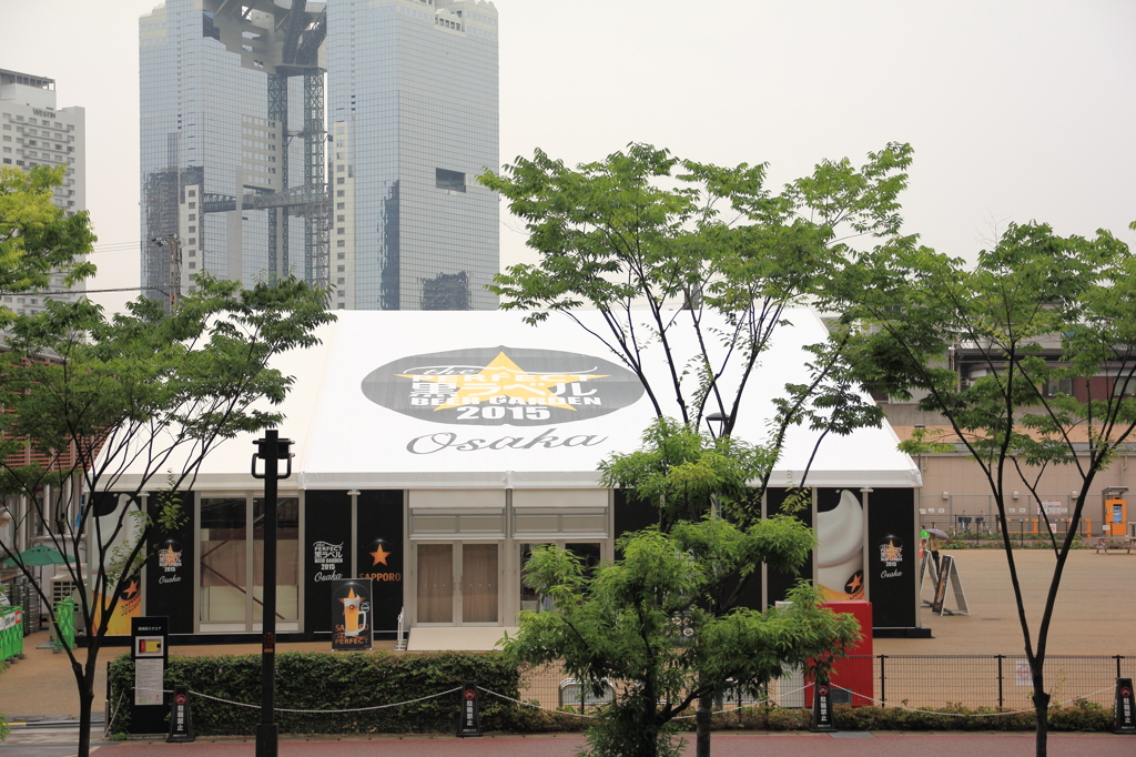 昼のBEER GARDEN