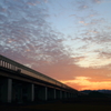 落日と高速道路①
