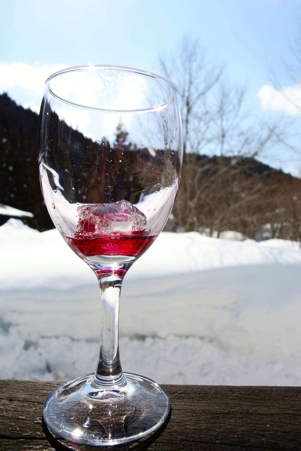 飲み干して