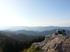 バイクのある風景