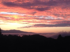 夕焼け雲