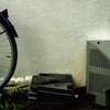 bicycle,roof tile and TV