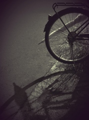 wheel and umbrella