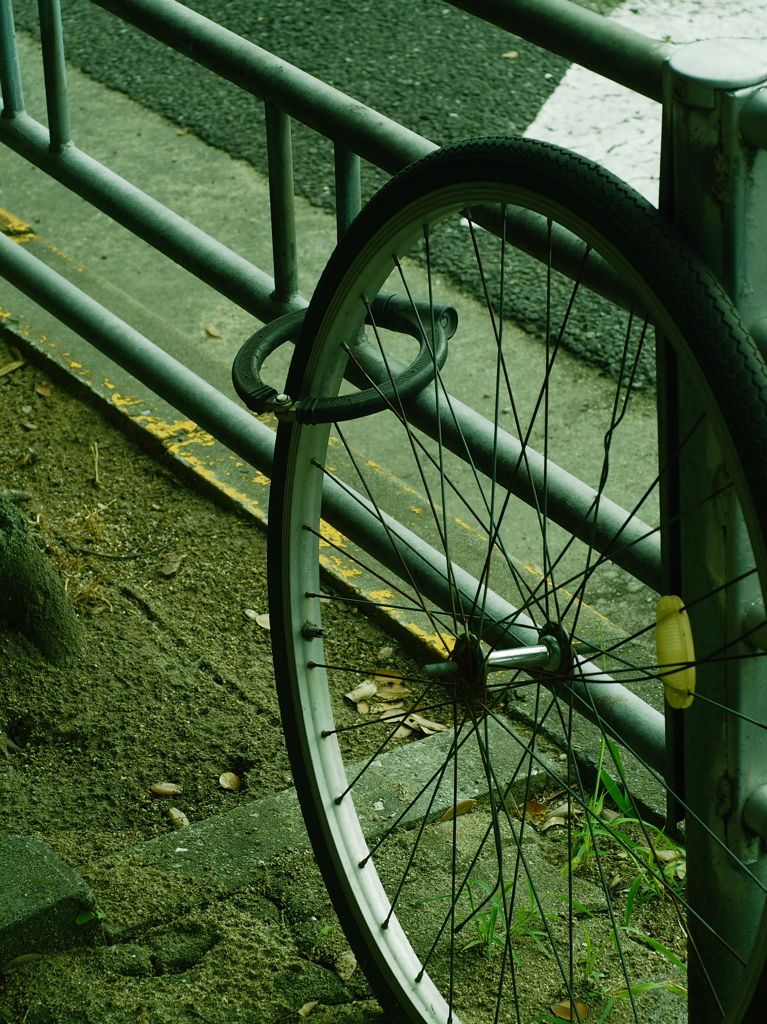 a locked wheel