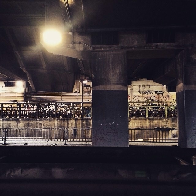 under the bridge