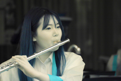 flute player