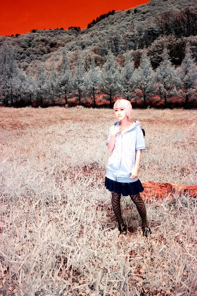 infrared girl 44