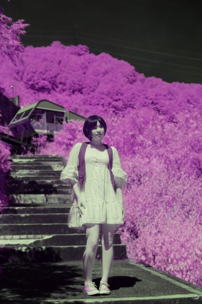 infrared girl 11