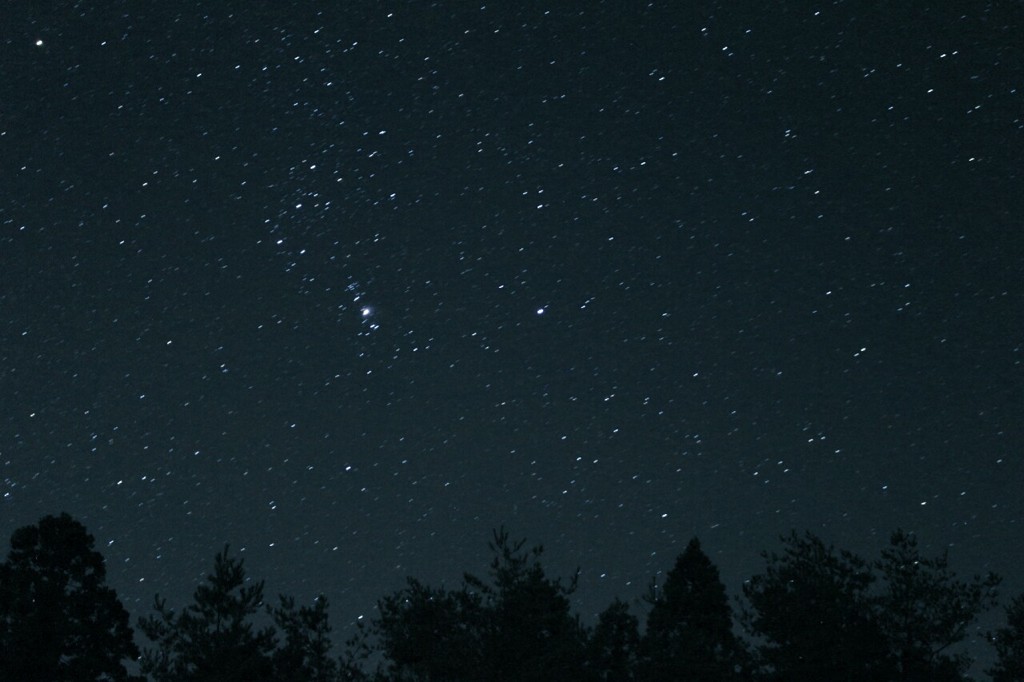始めての星空撮影